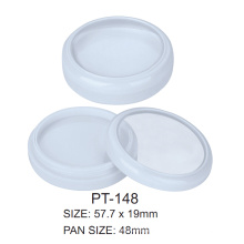 Round Plastic Cosmetic Jar PT-148